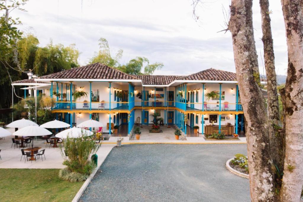 Hotel Hacienda Santa Clara Santa Rosa de Cabal Exterior photo