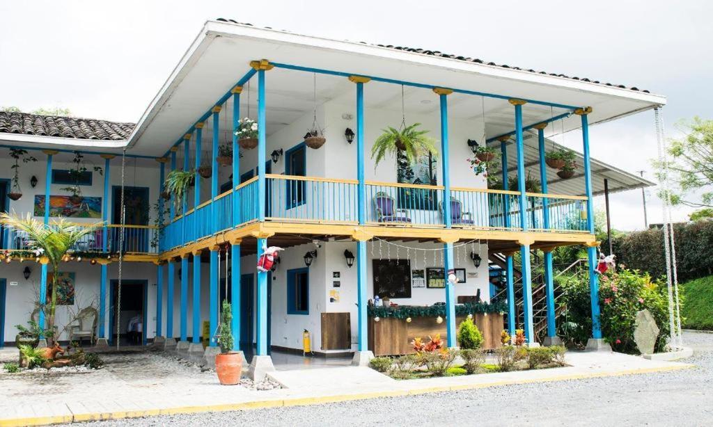 Hotel Hacienda Santa Clara Santa Rosa de Cabal Exterior photo