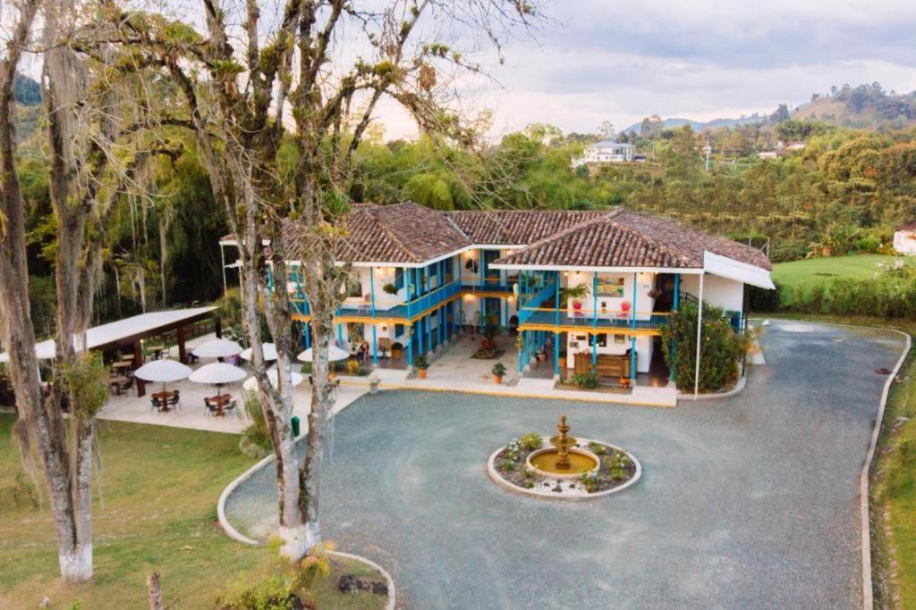 Hotel Hacienda Santa Clara Santa Rosa de Cabal Exterior photo